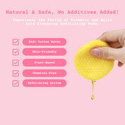 Kojic Acid and Turmeric Cleansing Pads